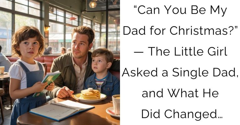“Can You Be My Dad for Christmas?” — The Little Girl Asked a Single Dad, and What He Did Changed…