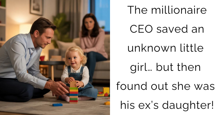 The millionaire CEO saved an unknown little girl… but then found out she was his ex’s daughter!
