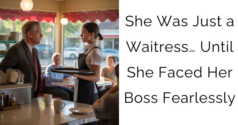 She Was Just a Waitress… Until She Faced Her Boss Fearlessly