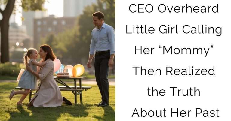 CEO Overheard Little Girl Calling Her “Mommy” — Then Realized the Truth About Her Past