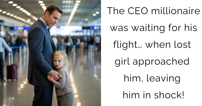 The CEO millionaire was waiting for his flight… when lost girl approached him, leaving him in shock!