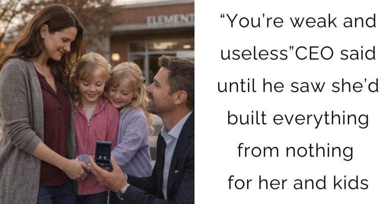 “You’re weak and useless” CEO said—until he saw she’d built everything from nothing for her and kids