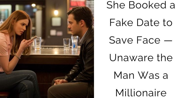 She Booked a Fake Date to Save Face — Unaware the Man Was a Millionaire