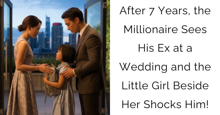 After 7 Years, the Millionaire Sees His Ex at a Wedding — and the Little Girl Beside Her Shocks Him!