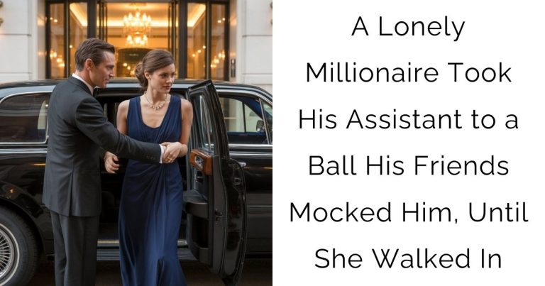 A Lonely Millionaire Took His Assistant to a Ball — His Friends Mocked Him, Until She Walked In