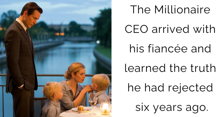 The Millionaire CEO arrived with his fiancée — and learned the truth he had rejected six years ago.