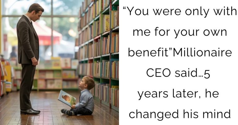 “You were only with me for your own benefit”Millionaire CEO said…5 years later, he changed his mind