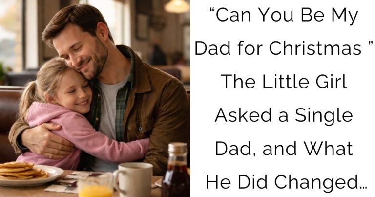 “Can You Be My Dad for Christmas ” — The Little Girl Asked a Single Dad, and What He Did Changed…