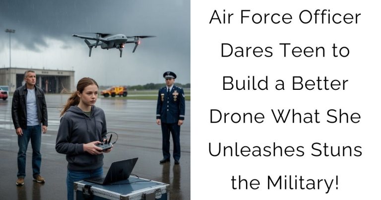 Air Force Officer Dares Teen to Build a Better Drone—What She Unleashes Stuns the Military!