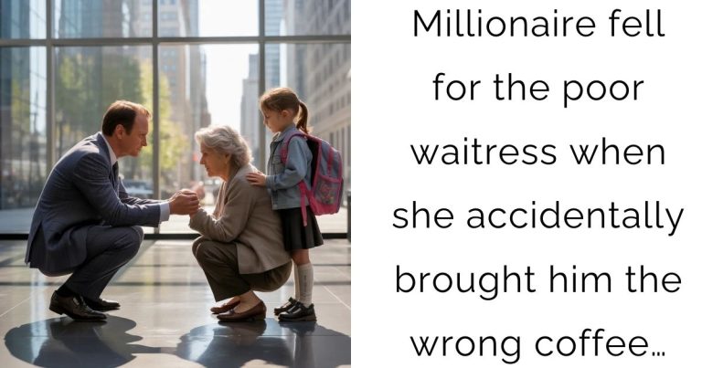 Millionaire fell for the poor waitress when she accidentally brought him the wrong coffee…