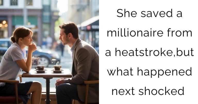 She saved a millionaire from a heatstroke, but what happened next shocked everyone!