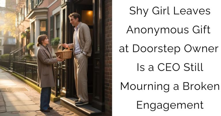 Shy Girl Leaves Anonymous Gift at Doorstep—Owner Is a CEO Still Mourning a Broken Engagement