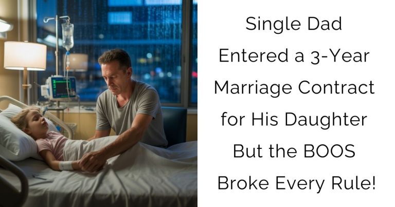Single Dad Entered a 3-Year Marriage Contract for His Daughter — But the BOOS Broke Every Rule!