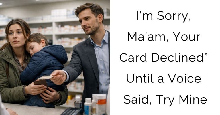 I’m Sorry, Ma’am, Your Card Declined” — Until a Voice Said, “Try Mine