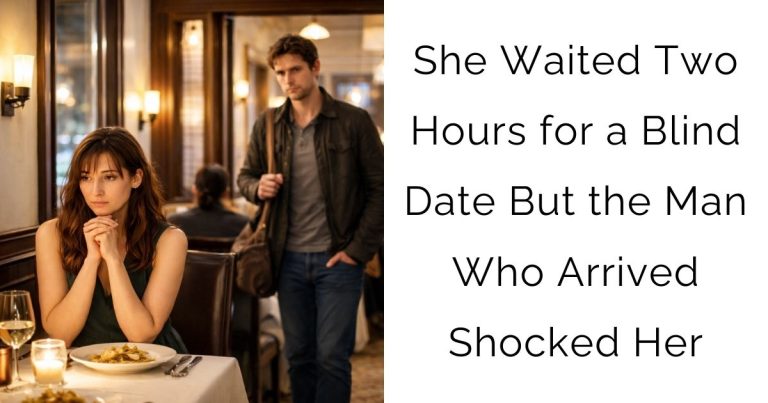 She Waited Two Hours for a Blind Date—But the Man Who Arrived Shocked Her