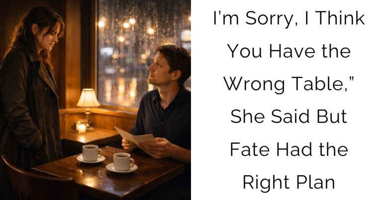 I’m Sorry, I Think You Have the Wrong Table,” She Said—But Fate Had the Right Plan