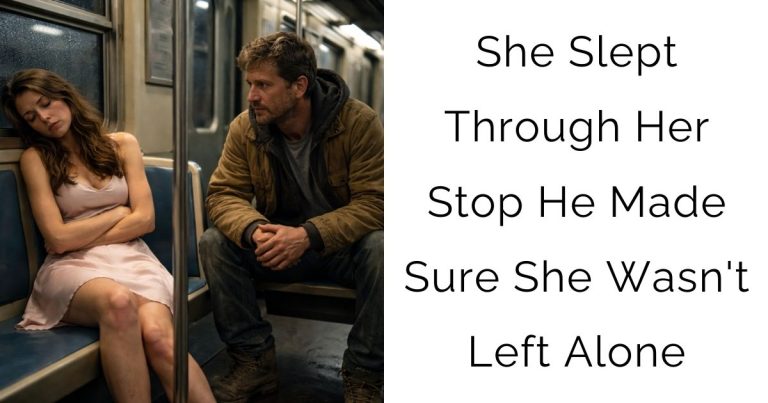 She Slept Through Her Stop—He Made Sure She Wasn’t Left Alone