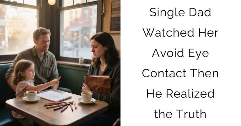 Single Dad Watched Her Avoid Eye Contact—Then He Realized the Truth