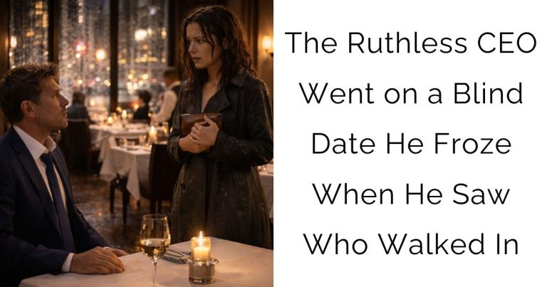 The Ruthless CEO Went on a Blind Date—He Froze When He Saw Who Walked In