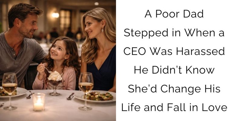 A Poor Dad Stepped in When a CEO Was Harassed—He Didn’t Know She’d Change His Life and Fall in Love
