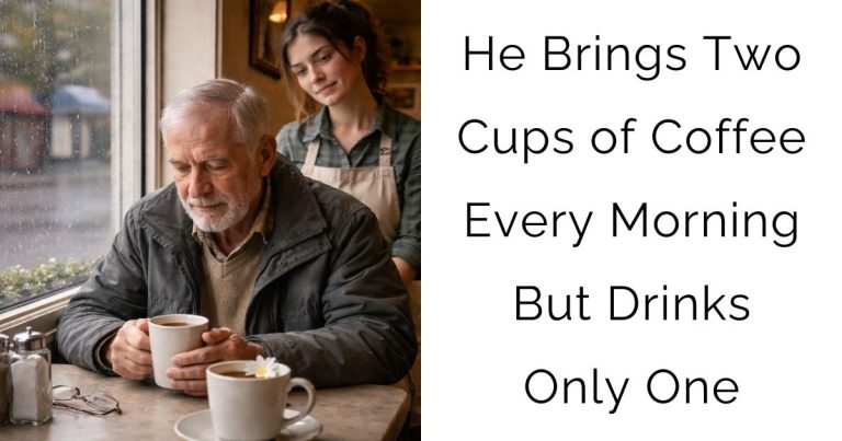 He Brings Two Cups of Coffee Every Morning—But Drinks Only One