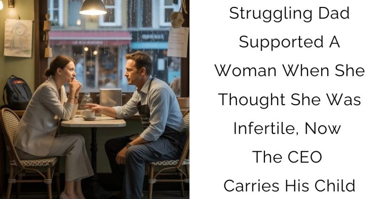 Struggling Dad Supported A Woman When She Thought She Was Infertile, Now The CEO Carries His Child