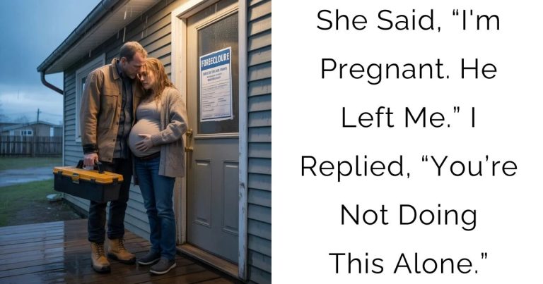She Said, “I’m Pregnant. He Left Me.” I Replied, “You’re Not Doing This Alone.”