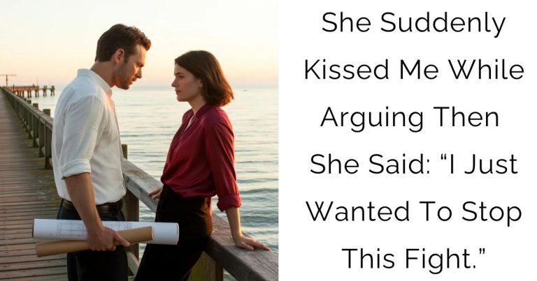 She Suddenly Kissed Me While Arguing—Then She Said: “I Just Wanted To Stop This Fight.”
