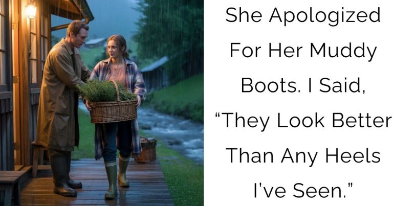 She Apologized For Her Muddy Boots. I Said, “They Look Better Than Any Heels I’ve Seen.”
