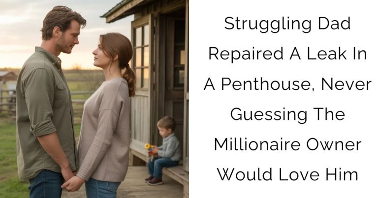 Struggling Dad Repaired A Leak In A Penthouse, Never Guessing The Millionaire Owner Would Love Him