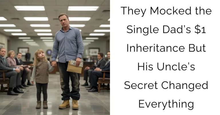 They Mocked the Single Dad’s $1 Inheritance—But His Uncle’s Secret Changed Everything