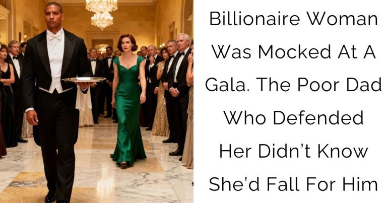 Billionaire Woman Was Mocked At A Gala. The Poor Dad Who Defended Her Didn’t Know She’d Fall For Him