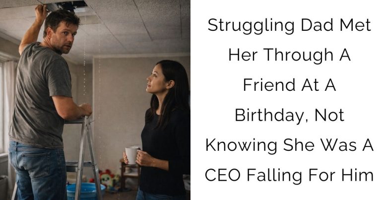 Struggling Dad Met Her Through A Friend At A Birthday, Not Knowing She Was A CEO Falling For Him