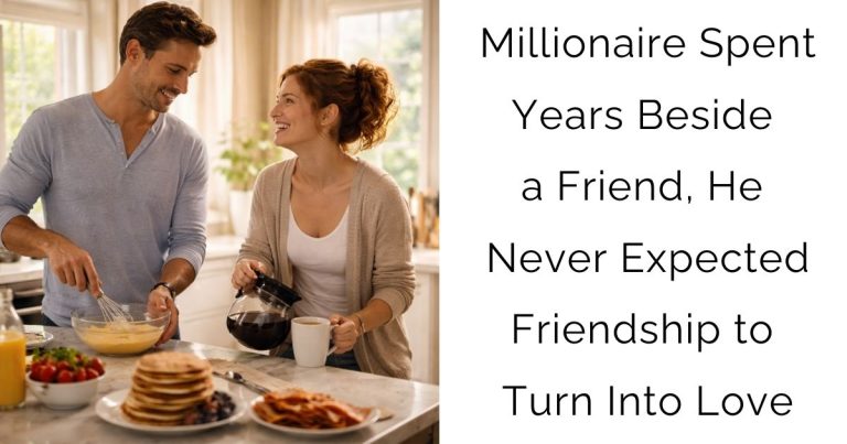 Millionaire Spent Years Beside a Friend, He Never Expected Friendship to Turn Into Love
