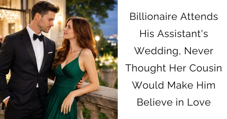 Billionaire Attends His Assistant’s Wedding, Never Thought Her Cousin Would Make Him Believe in Love