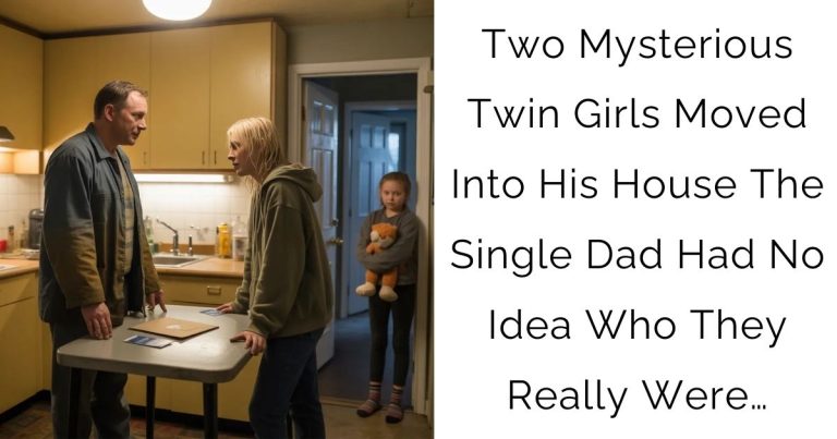 Two Mysterious Twin Girls Moved Into His House — The Single Dad Had No Idea Who They Really Were…