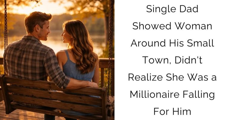 Single Dad Showed Woman Around His Small Town, Didn’t Realize She Was a Millionaire Falling For Him