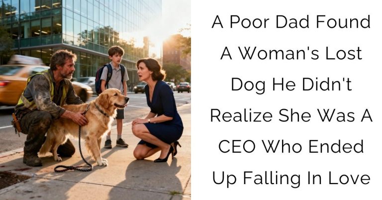 A Poor Dad Found A Woman’s Lost Dog—He Didn’t Realize She Was A CEO Who Ended Up Falling In Love