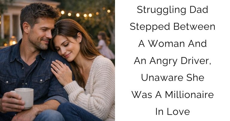Struggling Dad Stepped Between A Woman And An Angry Driver, Unaware She Was A Millionaire In Love