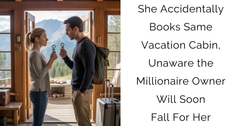 She Accidentally Books Same Vacation Cabin, Unaware the Millionaire Owner Will Soon Fall For Her