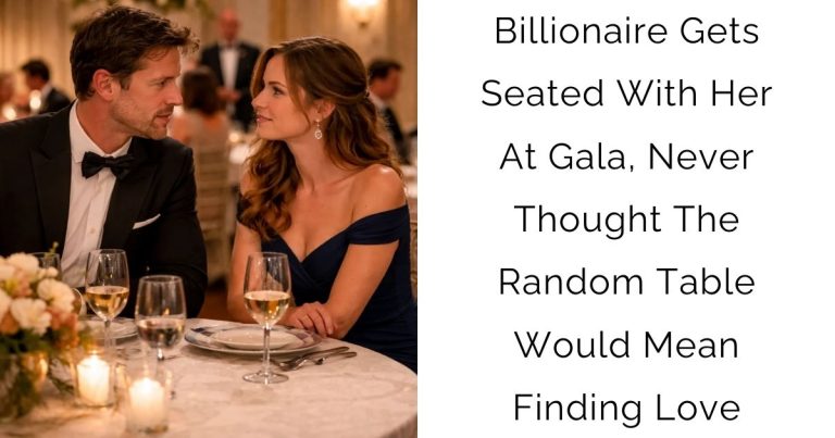 Billionaire Gets Seated With Her At Gala, Never Thought The Random Table Would Mean Finding Love