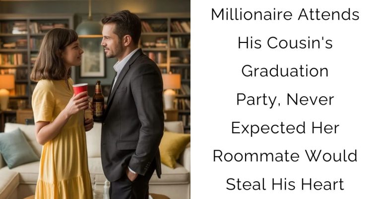 Millionaire Attends His Cousin’s Graduation Party, Never Expected Her Roommate Would Steal His Heart