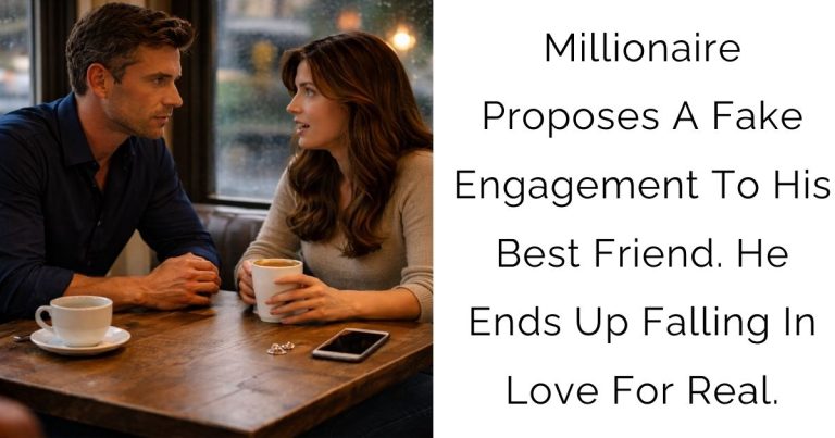 Millionaire Proposes A Fake Engagement To His Best Friend. He Ends Up Falling In Love For Real.