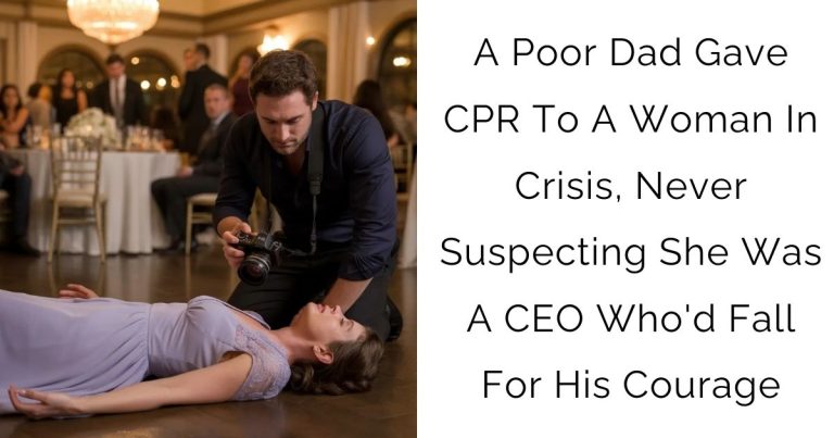 A Poor Dad Gave CPR To A Woman In Crisis, Never Suspecting She Was A CEO Who’d Fall For His Courage