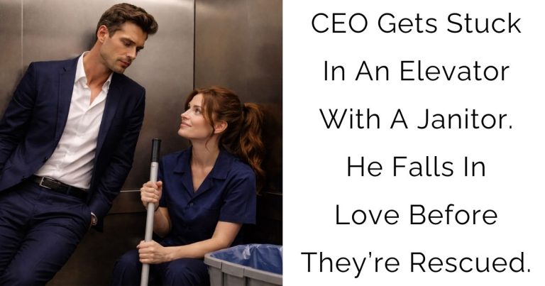 CEO Gets Stuck In An Elevator With A Janitor. He Falls In Love Before They’re Rescued.