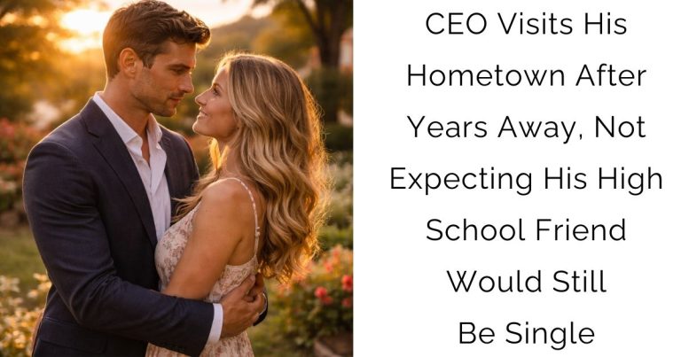 CEO Visits His Hometown After Years Away, Not Expecting His High School Friend Would Still Be Single