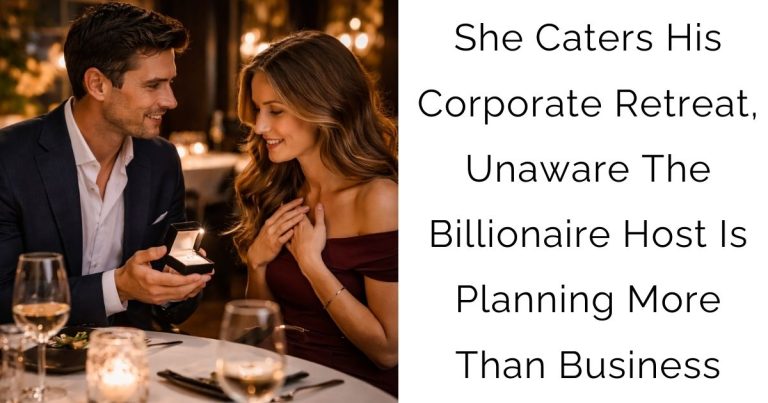 She Caters His Corporate Retreat, Unaware The Billionaire Host Is Planning More Than Business