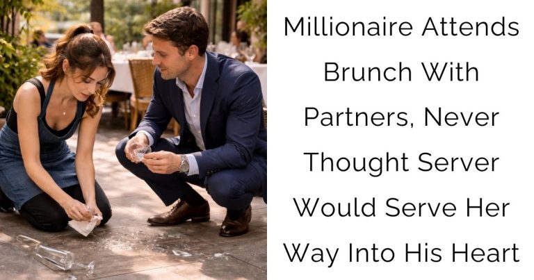 Millionaire Attends Brunch With Partners, Never Thought Server Would Serve Her Way Into His Heart
