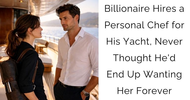 Billionaire Hires a Personal Chef for His Yacht, Never Thought He’d End Up Wanting Her Forever