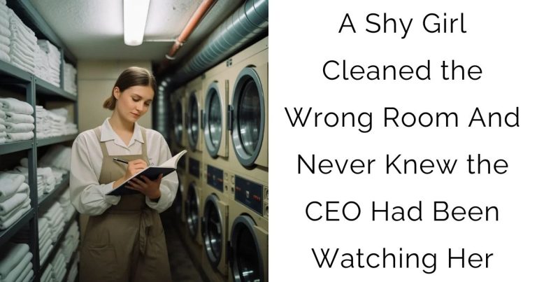 A Shy Girl Cleaned the Wrong Room—And Never Knew the CEO Had Been Watching Her